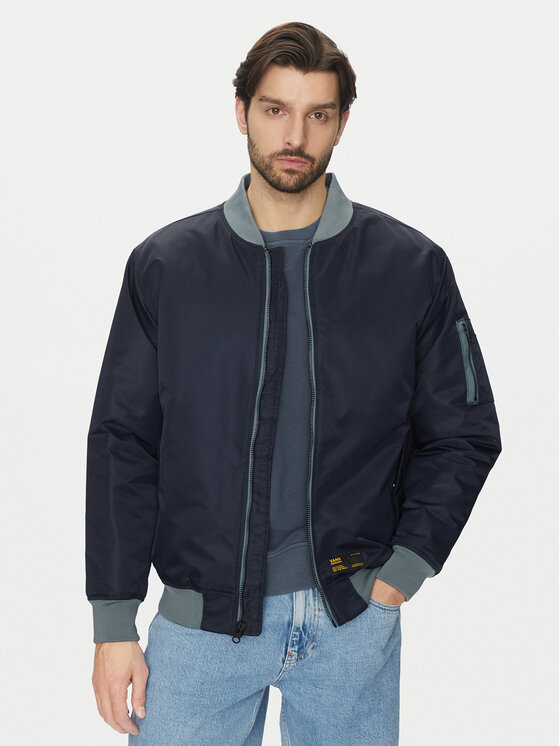 Vans Vans Bomber dzseki VN000HMQJDU1 Sötétkék Regular Fit