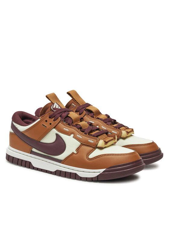 Nike Nike Sneakersy Dunk Low Jumbo FQ8248 Brązowy