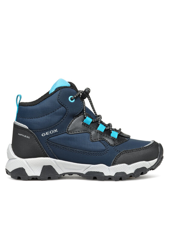 Geox Geox Kotníková obuv J Magnetar Boy B Abx J463ZC 050FU C0693 D Tmavomodrá