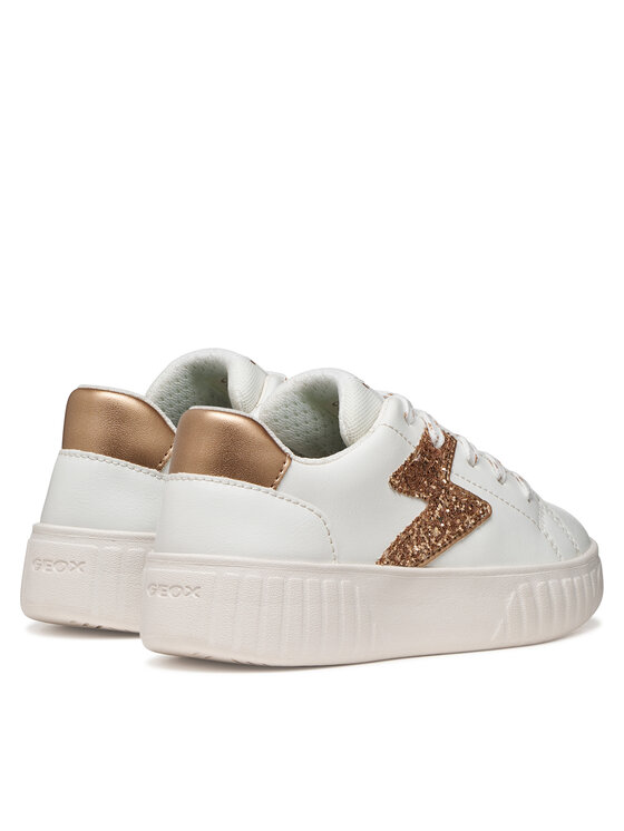 Geox Geox Laisvalaikio batai J Mikiroshi Girl J45DVA 054EW C1ZH8 S Balta