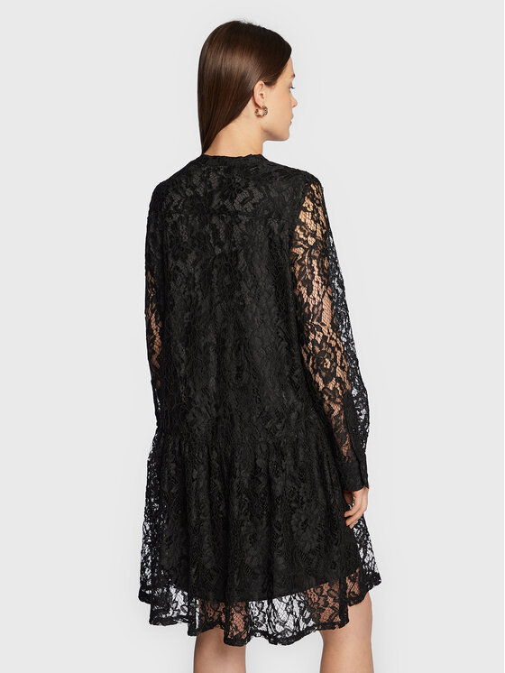 Marc Aurel Marc Aurel Cocktail obleka 6814 7012 73369 Črna Regular Fit