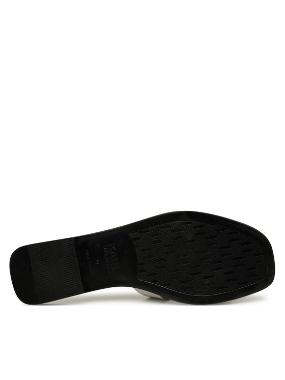 KARL LAGERFELD KARL LAGERFELD Šľapky Skoot II KL80402 Strieborná