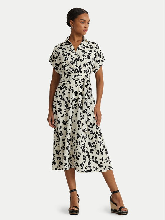 LAUREN RALPH LAUREN Lauren Ralph Lauren Marškinių tipo suknelė 250932707001 Écru Regular Fit