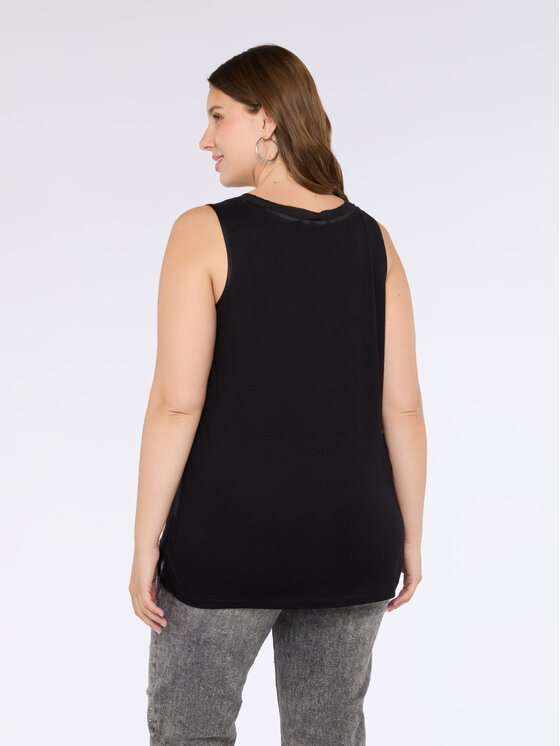 Fiorella Rubino Fiorella Rubino T-shirt G478L208554N033 Nero Regular Fit