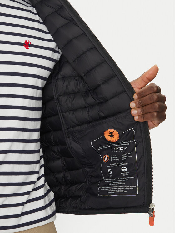 Save The Duck Save The Duck Geacă D32430M GIGA01 Negru Regular Fit