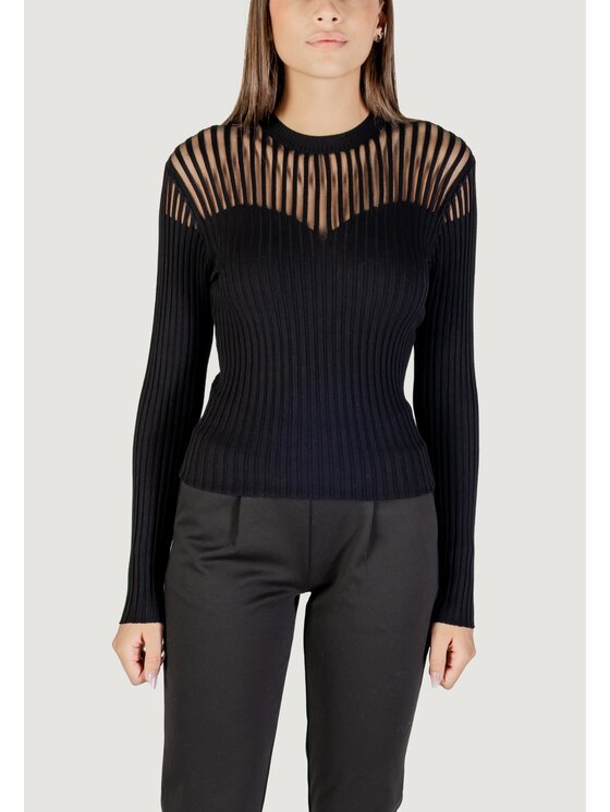 Morgan De Toi Morgan De Toi Maglione 252-MAMDO Nero Casual Fit