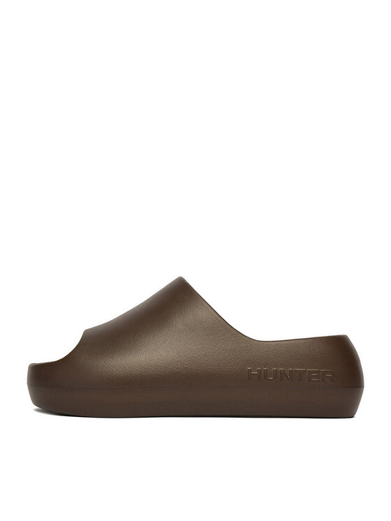 Hunter Hunter Šľapky CEOWB-S55796 Tmavo hnedá