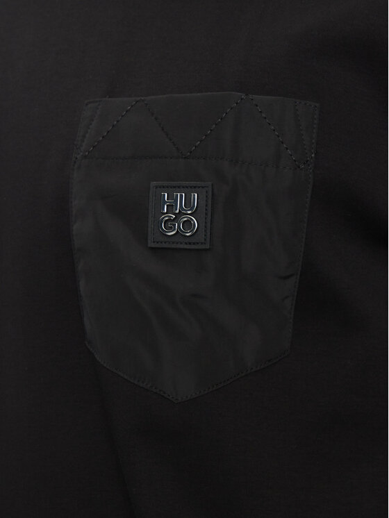 HUGO HUGO T-shirt Dombiro 50536347 Crna Relaxed Fit