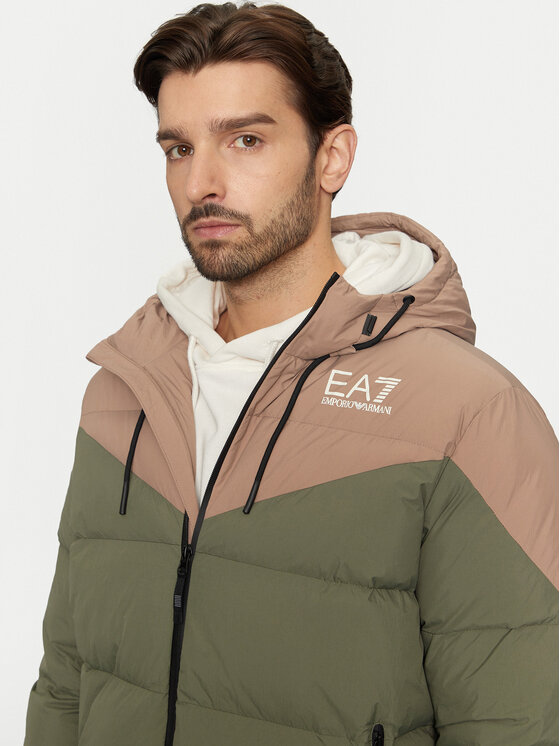 EA7 Emporio Armani EA7 Emporio Armani Kurtka zimowa 6DPB30 PNDOZ 1846 Zielony Regular Fit