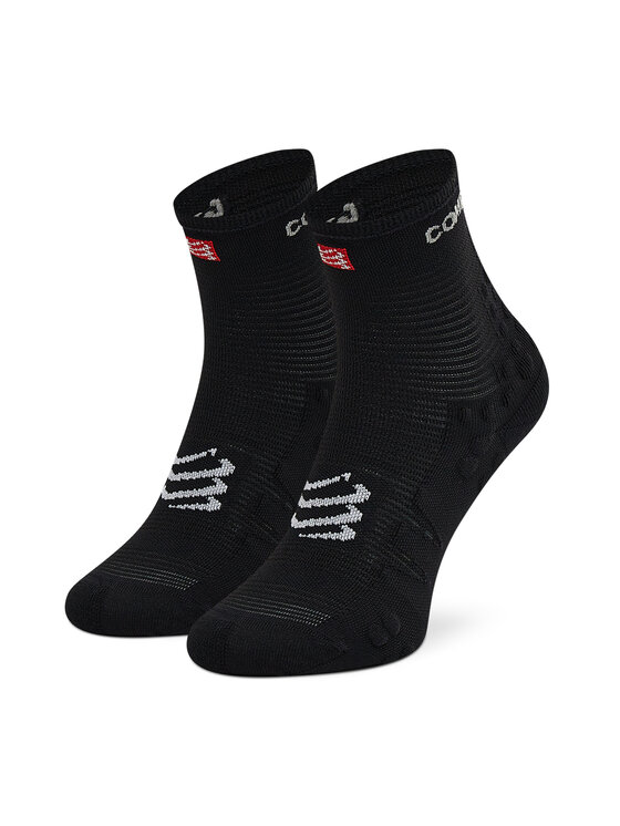 Compressport Compressport Skarpety wysokie unisex Pro Racing Socks V3.0 Run High RSHV3-9999 Czarny