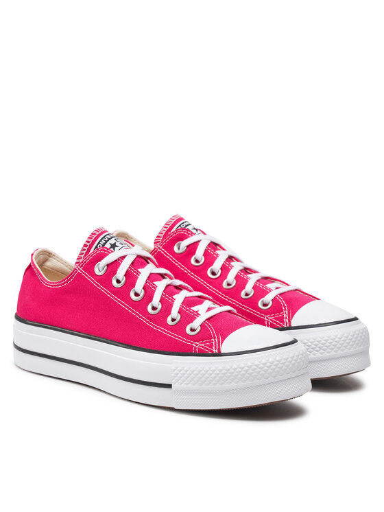 Converse Converse Trampki Chuck Taylor All Star Lift Platform Ox A11539C Różowy