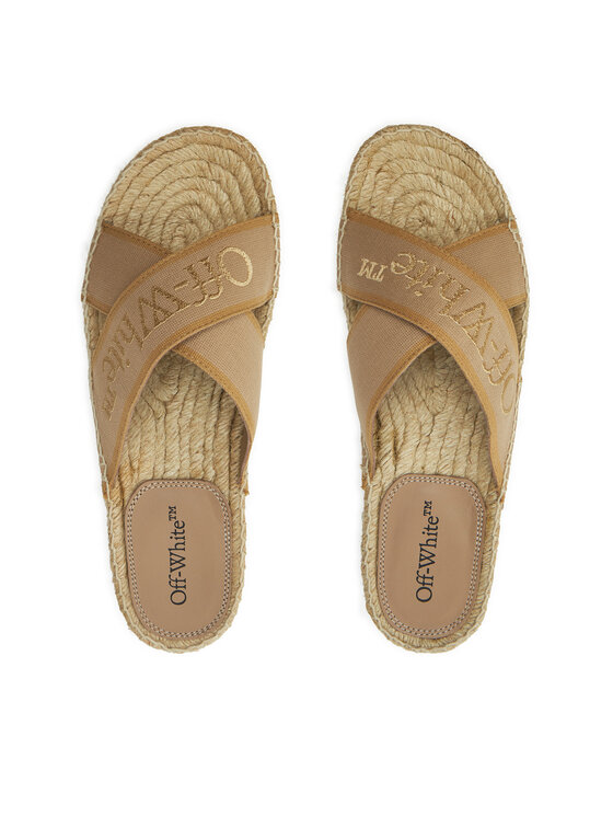 Off-White Off-White Espadryle OWIB012S23FAB0016103 Beżowy