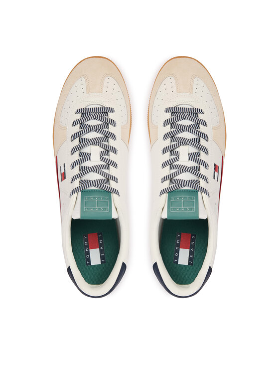 Tommy Jeans Tommy Jeans Αθλητικά The Greenwich Edge Leather EM0EM01731 Λευκό