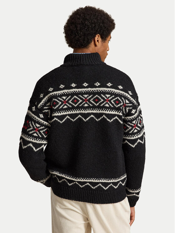 Polo Ralph Lauren Polo Ralph Lauren Пуловер 710B36075001 Черен Regular Fit