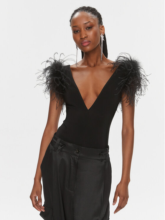 PINKO Pinko Bodi Buttafuoco Body. 102836 A1JQ Must Slim Fit