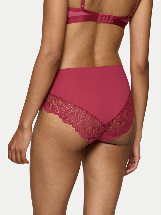 Triumph Triumph Mutande classiche a vita alta Pretty 10222227 Rosso