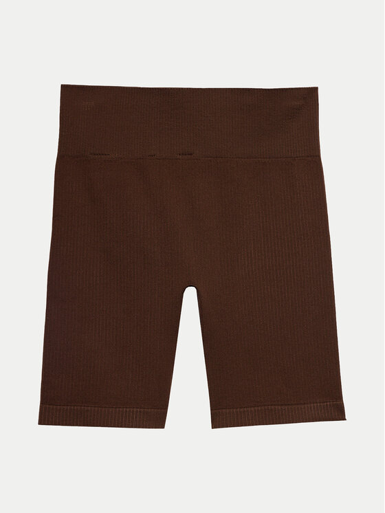 4F 4F Pantaloni scurți ciclism 4FWSS24TFSHF498 Maro Slim Fit
