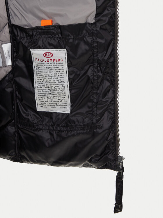 Parajumpers Parajumpers Prsluk Jeordie 25WMPMPUSX01 Crna Regular Fit