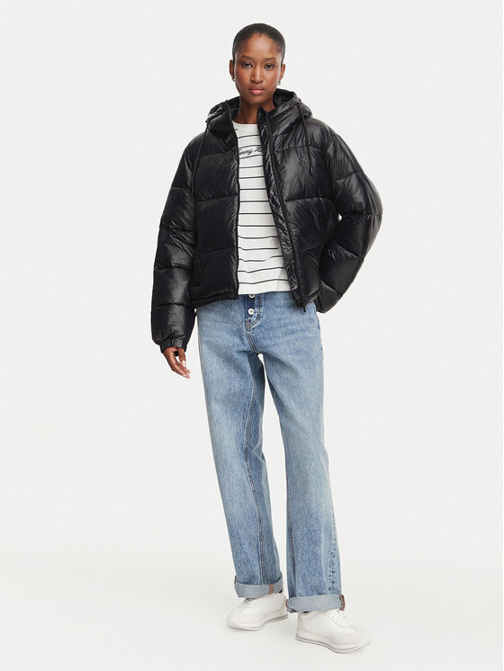 Kappa Kappa Giubbotto invernale Marlene 36226VW Nero Comfort Fit