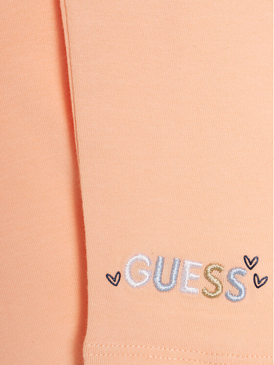 Guess Guess Súprava tričko a legíny A4GG03 K6YW4 Oranžová Regular Fit