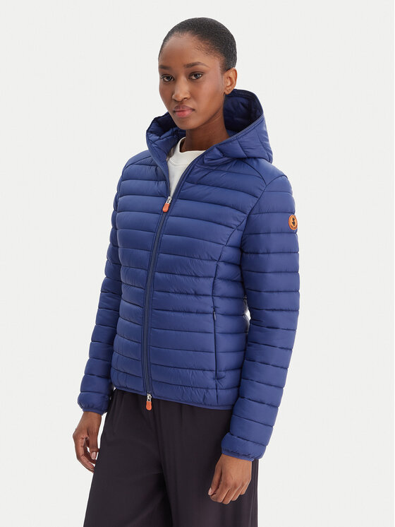 Save The Duck Save The Duck Преходно яке D33620W GIGA01 Тъмносин Regular Fit