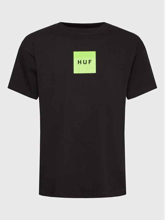 HUF Majica Set Box TS01954 Črna Regular Fit