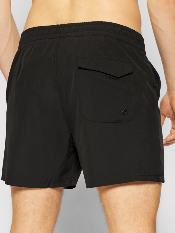 4F 4F Szorty kąpielowe H4L21-SKMT001 Czarny Regular Fit