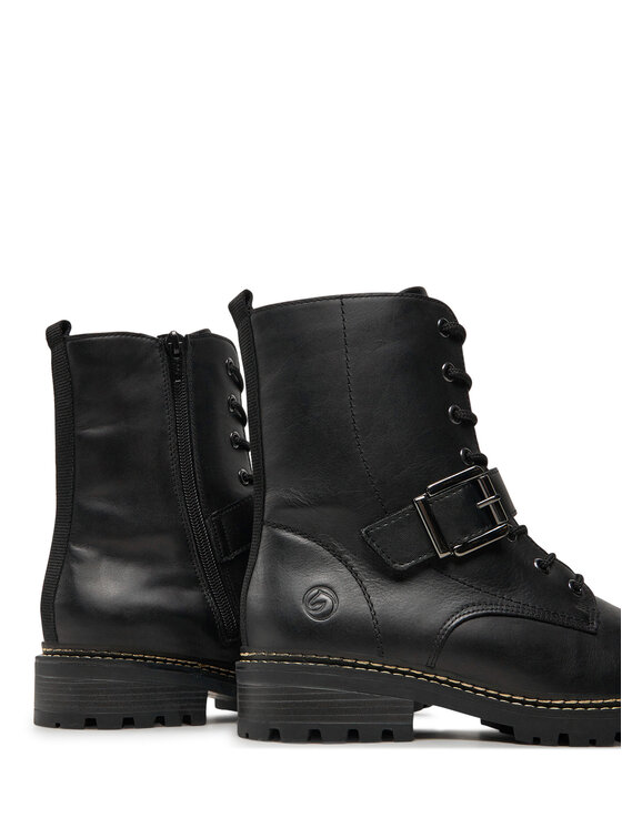 Remonte Remonte Stiefeletten D0B78-01 Schwarz