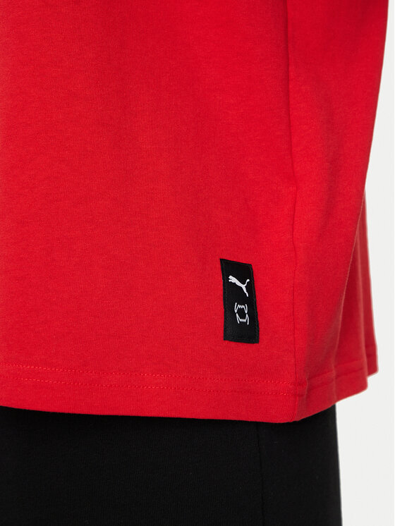 Puma Puma T-Shirt Crowd Craze 2 627215 Czerwony Oversize