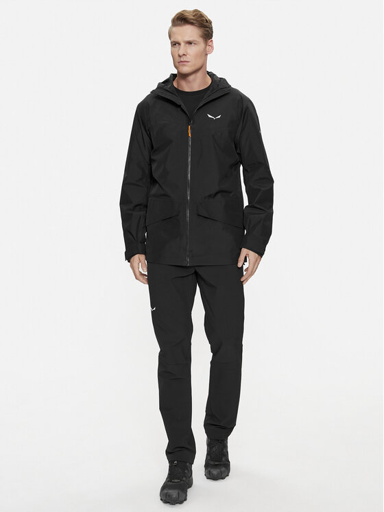 Salewa Salewa Outdoor kabát Puez 28505 Fekete Regular Fit