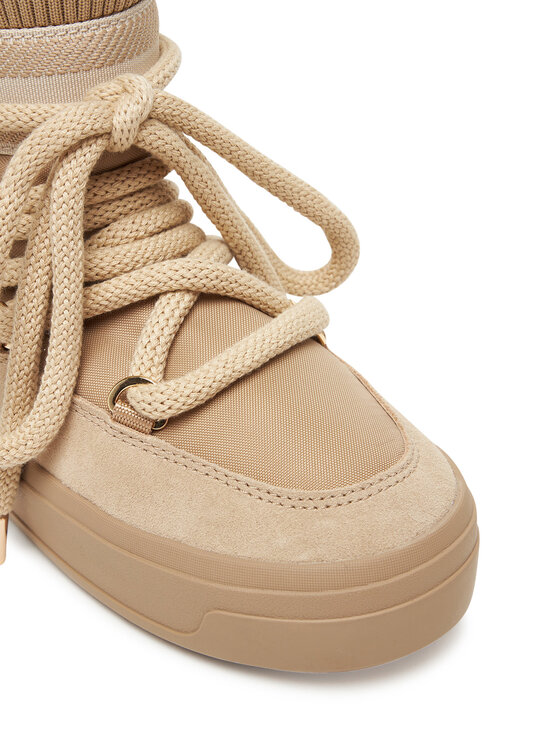 Tommy Hilfiger Tommy Hilfiger Śniegowce Tommytech Logotape Snowboot Warm FW0FW08998 Beżowy