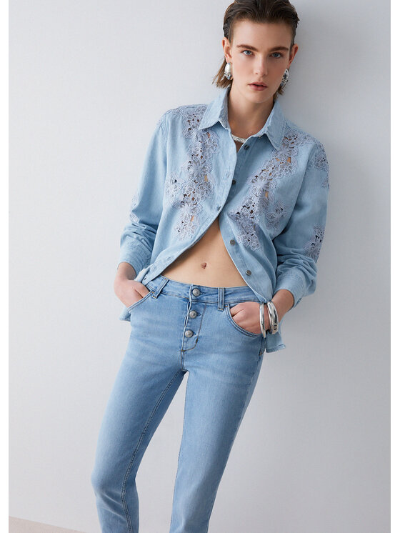 Liu Jo Liu Jo Jeans UA6006D479779027 Celeste Slim Fit