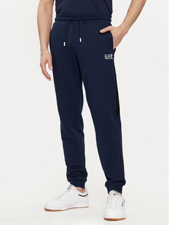 EA7 Emporio Armani Pantaloni trening 3DPP76 PJEQZ 0554 Bleumarin Regular Fit
