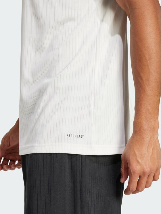 adidas adidas Koszulka techniczna Germany Anniversary Jersey Biały Slim Fit