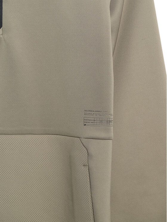 4F 4F Bluza techniczna TRAINING Khaki Regular Fit