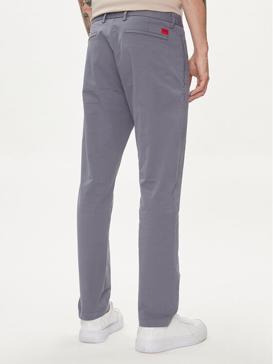 HUGO Hugo Čino bikses David222D 50468314 Zils Slim Fit