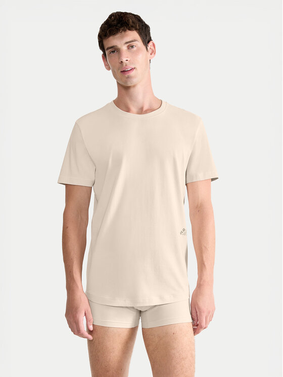 Sloggi Sloggi T-Shirt 10215508 Beżowy Regular Fit