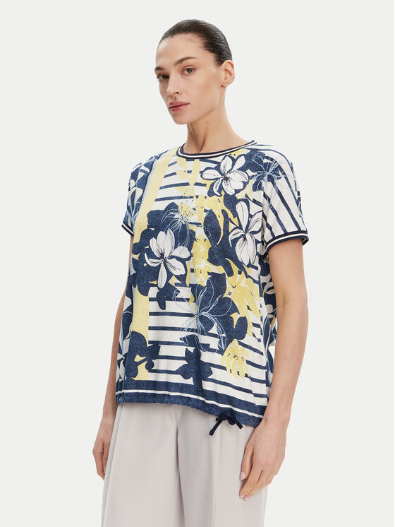 Olsen Olsen T-Shirt 11105022 Tmavomodrá Regular Fit