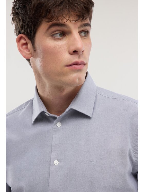 Trussardi Trussardi Camicia 5017N000053N013 Grigio Regular Fit