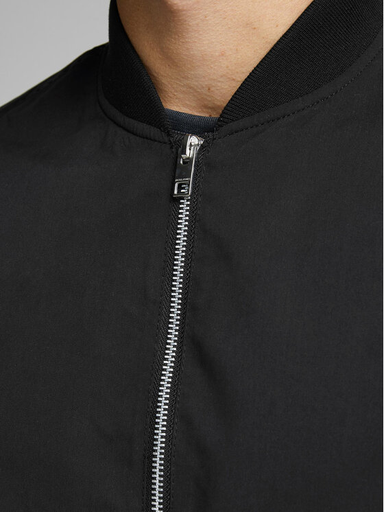 Jack&Jones Jack&Jones Bomber striukė Rush 12165203 Juoda Regular Fit