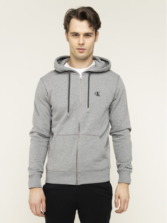 Calvin Klein Jeans Džemperis J30J314535 Pilka Regular Fit • Modivo.lt