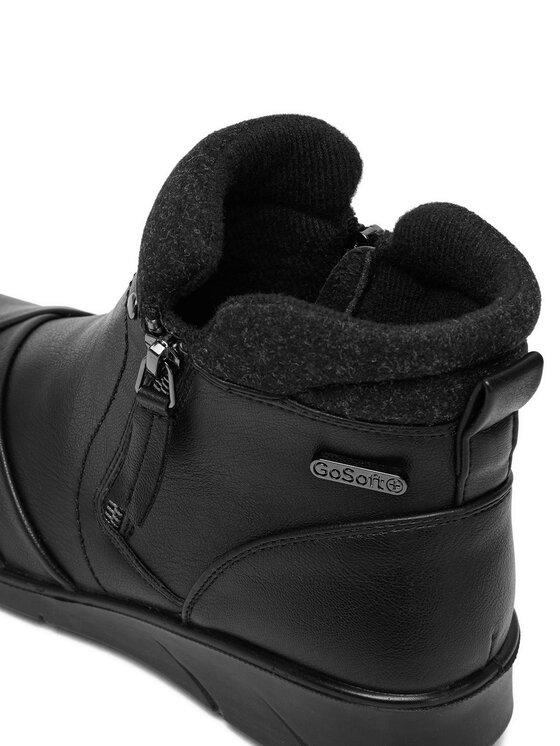 Go Soft Go Soft Stiefeletten CEO-KFB24WW005-01 Schwarz