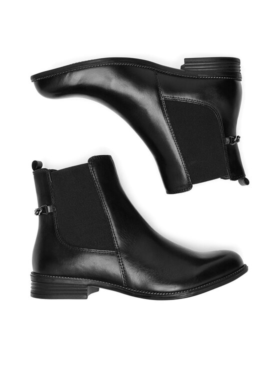 Lasocki Lasocki Klassische Stiefeletten RST-MERLOT CHAIN-01 Schwarz