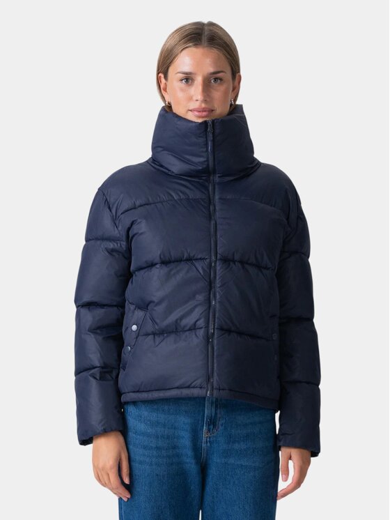 TeeShoppen TeeShoppen Kurtka outdoor 'Basic Collection' Granatowy Regular Fit