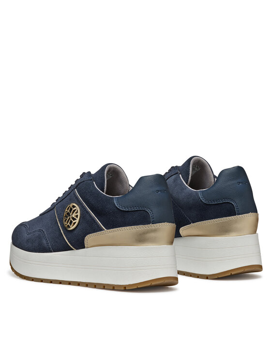 Geox Geox Snīkeri D New Kency D55MZA 022BN CF42L Tumši zils