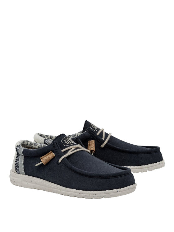 Hey Dude Hey Dude Sneakers Hey Dude Wally Break Stitch Blu