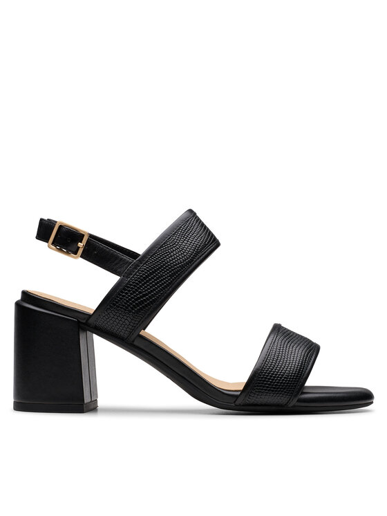 Sandale Clarks Ezoria Sling 26181300 Negru