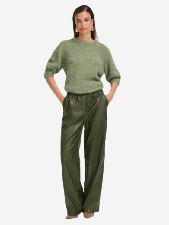 Spodnie damskie, rozmiar 38, Zielone, Pantalone bydaja jogger