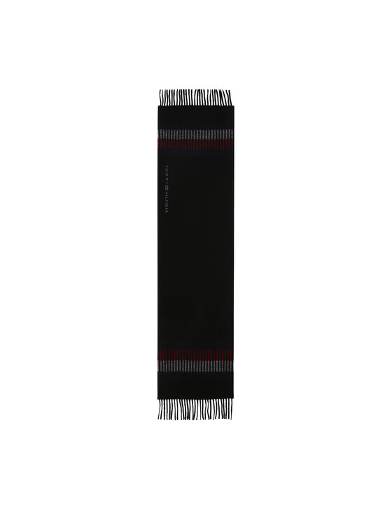 Tommy Hilfiger Tommy Hilfiger Зимен шал Corporate AM0AM12832 Черен
