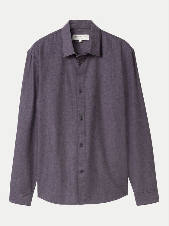 Tom Tailor Denim Tom Tailor Denim Košeľa 1042551 Fialová Relaxed Fit